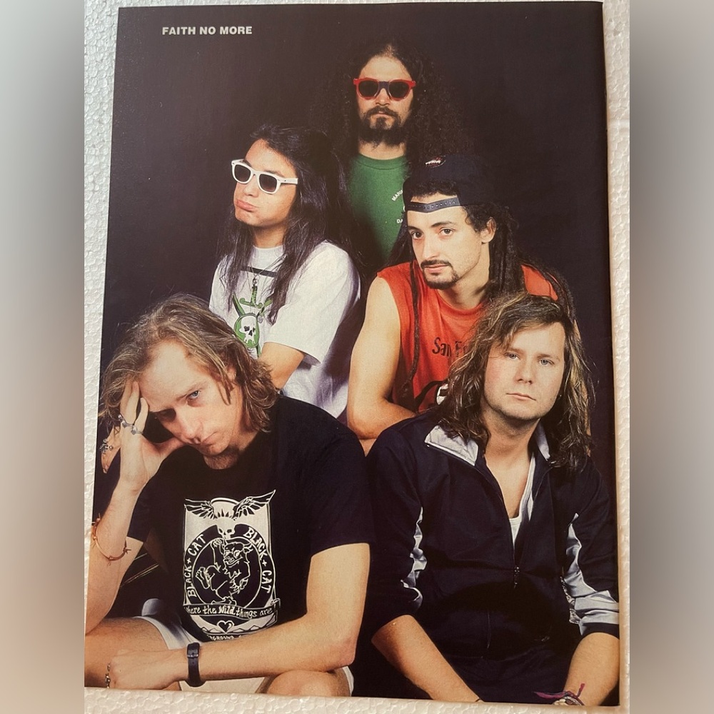 Faith No More Band Pinup